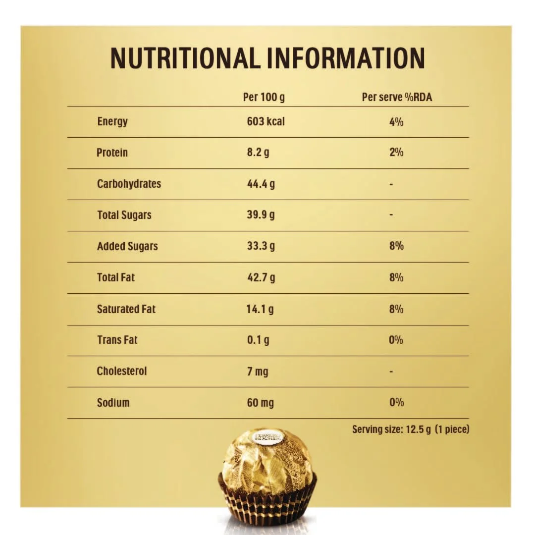 Ferrero Rocher Premium Chocolates - Pack of 24 Pieces, 300 g view 3