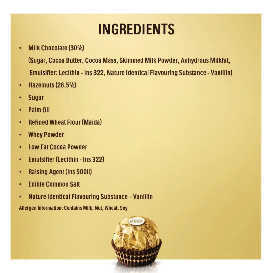 Ferrero Rocher Premium Chocolates - Pack of 24 Pieces, 300 g view 4