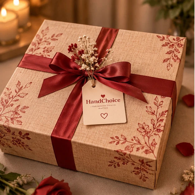 HandChoice Premium Anniversary Gift Hamper for Couples view 3